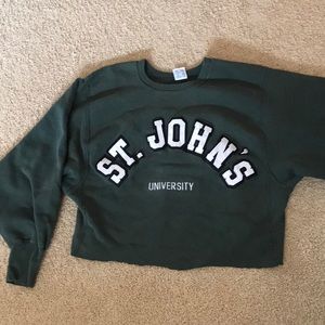 St. John’s University Cropped Crewneck